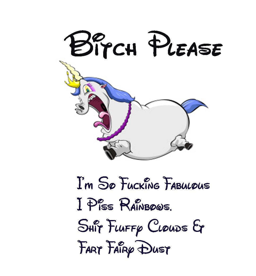 Rude Funny Adult Unicorn Mug