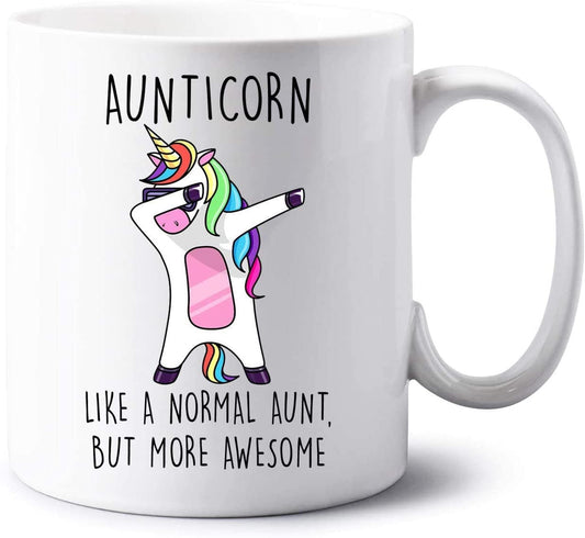 Aunticorn Mug Auntie Unicorn Aunt Aunty Funny Mug Present