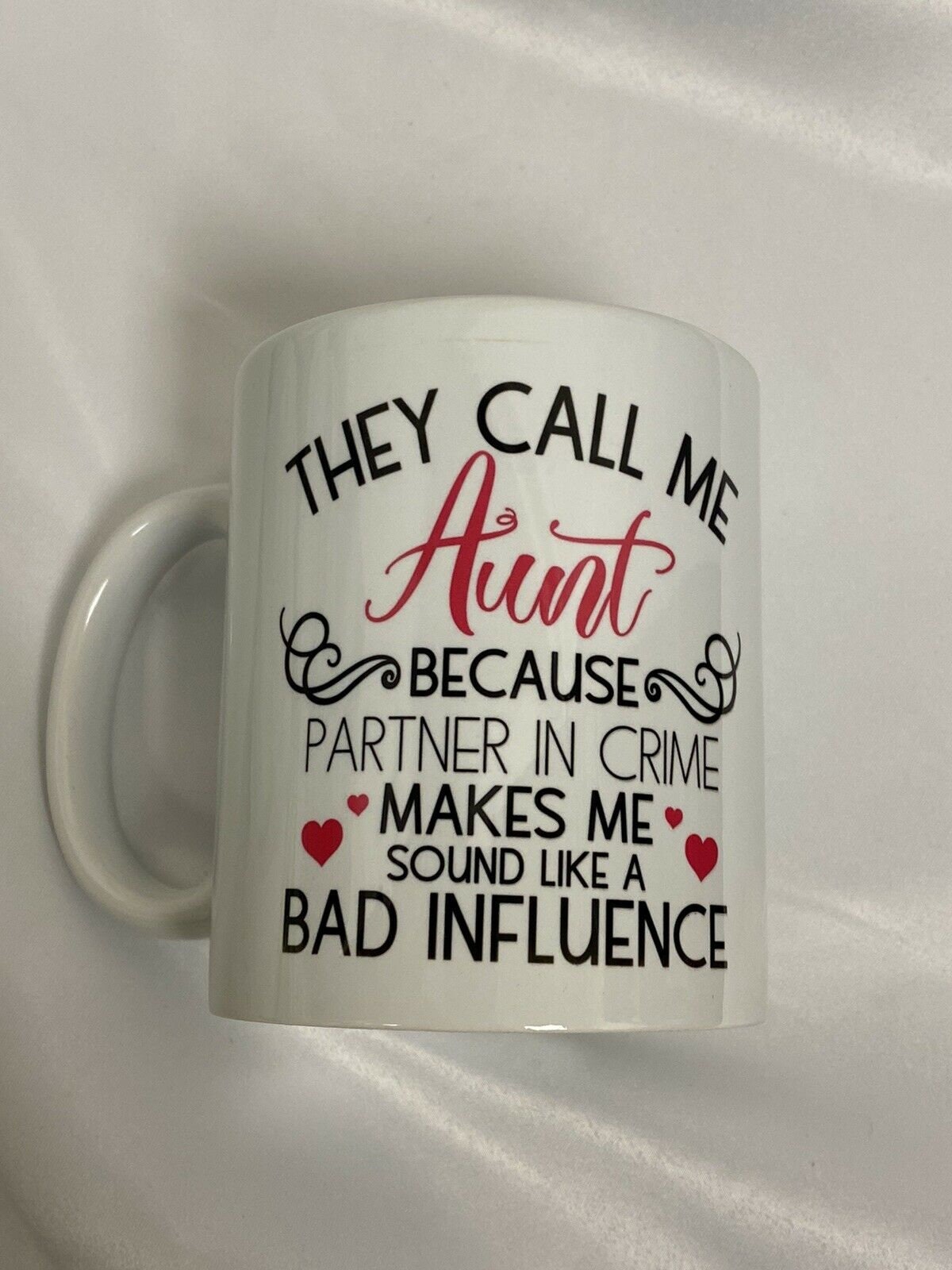Funny Aunt Coffee Mug. Gift. Humour.