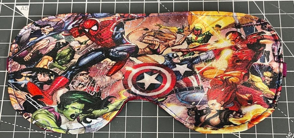 Personalized Satin Sleep Mask: Photo or Text, Hen Party Gift