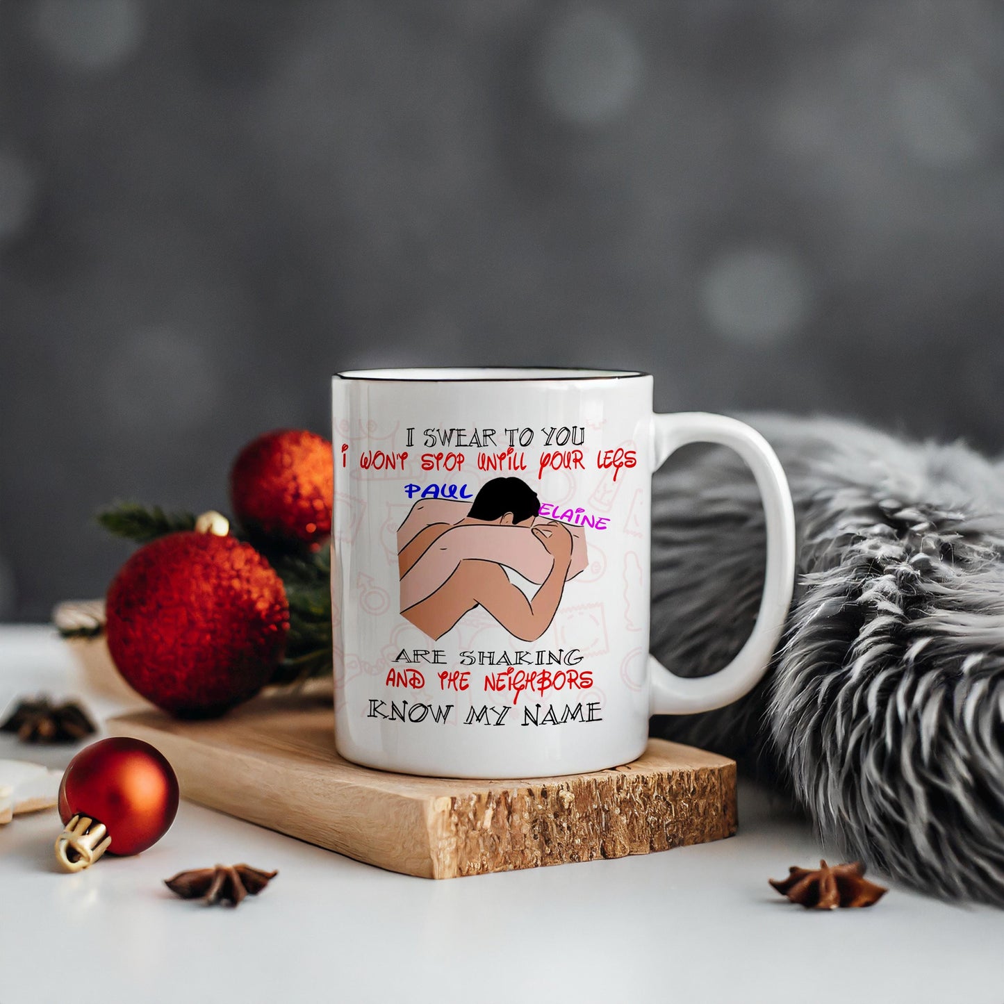 Rude But True Personalized Gift For Couple Mug