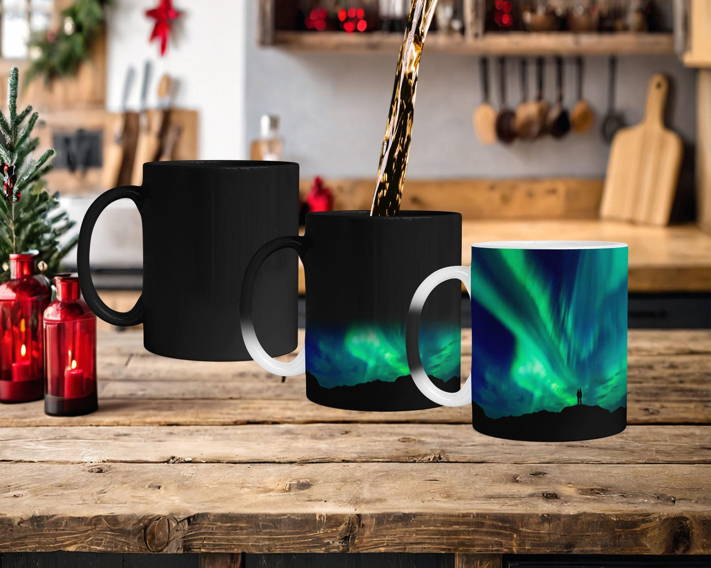 Aurora Borealis Magic Reveal Mug