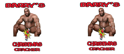 Barry Wood Sitting On Bed Meme Mug - Funny Rude Mug barrys christmas cracker