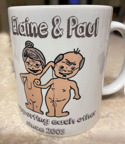 Personalized Couples Mug Made For Him And Her Funny Novelty Mugs Coffee Tea Mug Birthday Office Cup Gifts Joke