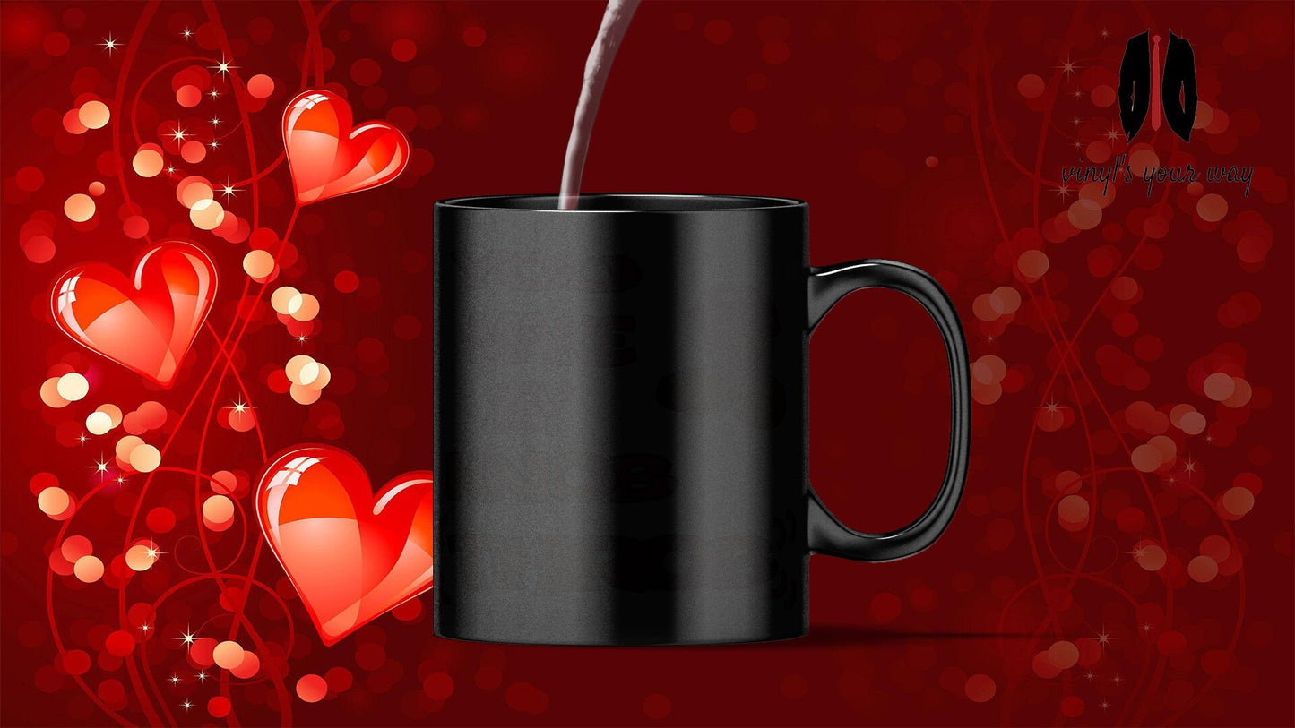 You Make My Knob Throb Mug - Funny Anniversary Gifts, Birthday Present Cute, Valentine's Day, Rude Coffee Mugs, Girlfriend, Knob, Wife Rude