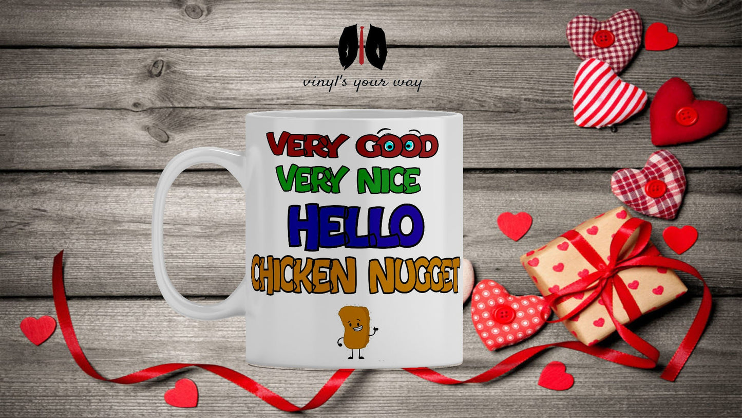 Very Good Very Nice Hello Sexy Banana Chicken Nugget Funny Novelty Gift Perfect Gift For Him Or Her Valentines Day /Fathers Mothers Day