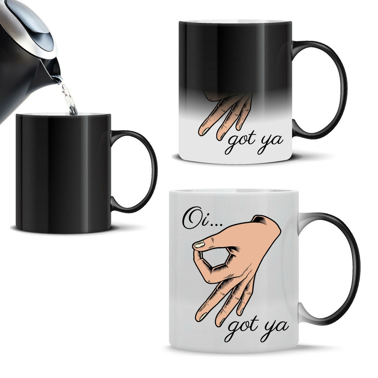Circle Game Magic Mug Heat Colour Change Joke Novelty Funny Games Mugs 11Oz If You Know You Know