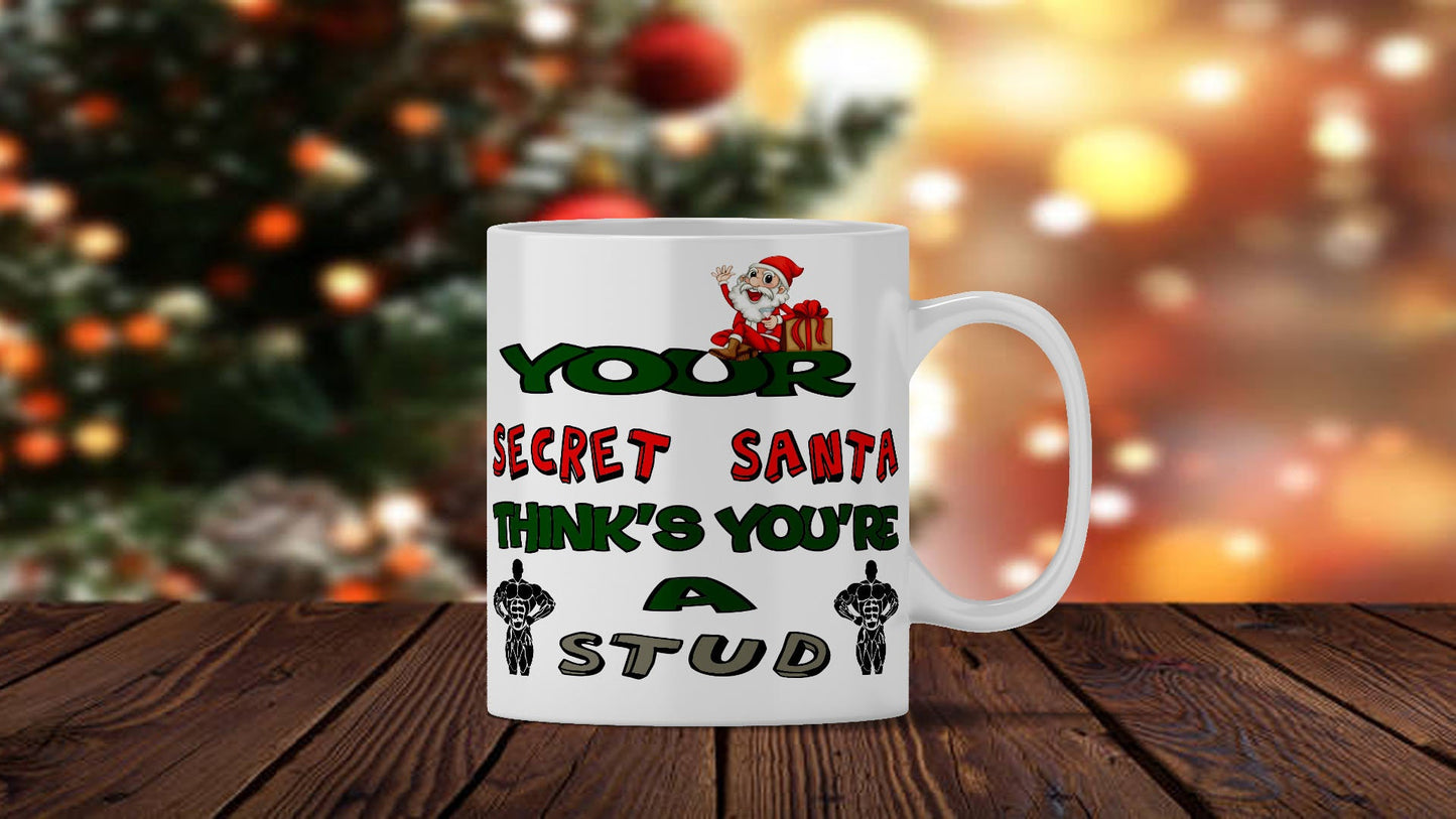 Funny Secret Santa Christmas Coffee Mug