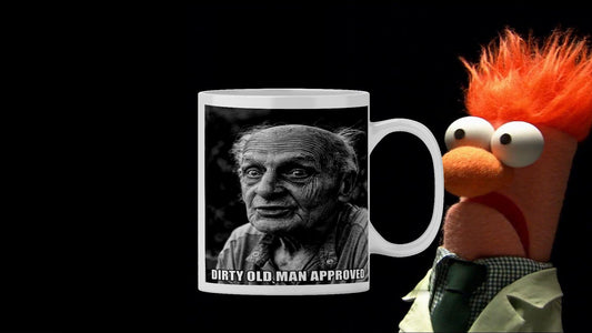 Funny Old Man Coffee Mug