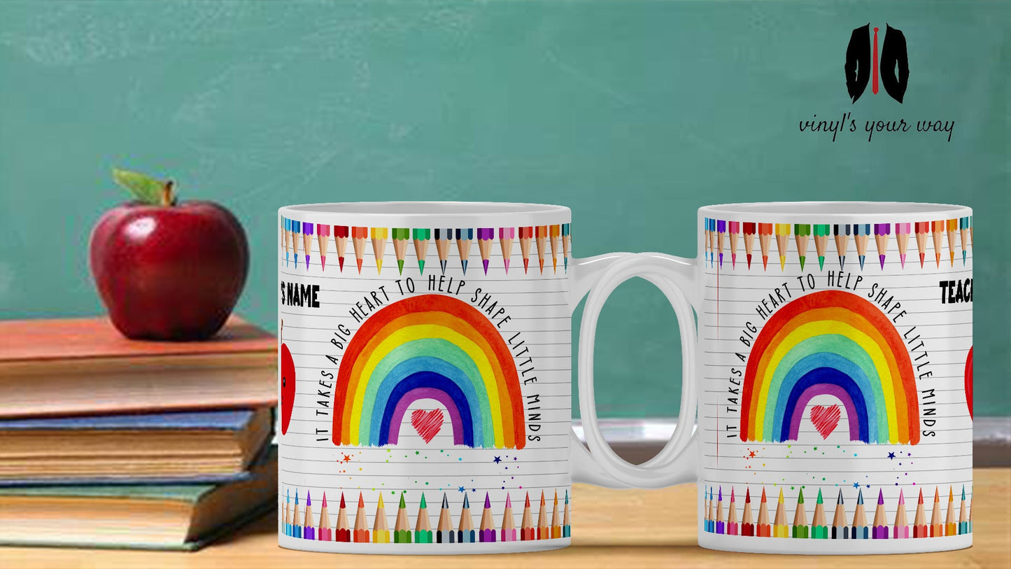 Personalized Teacher Mug