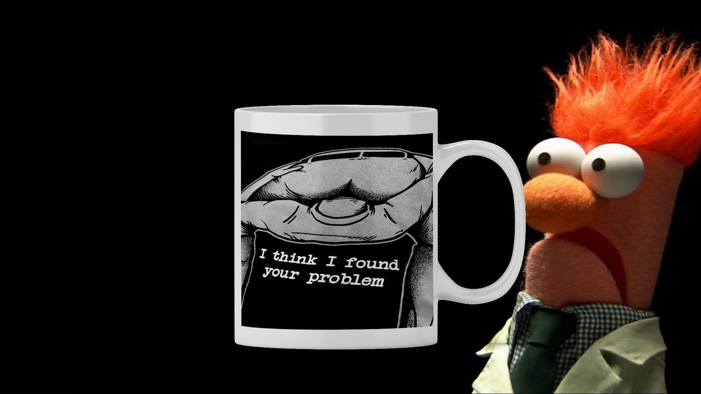 Funny 'Head Up Arse' Novelty Coffee Mug