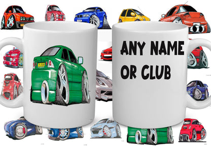 Custom Car Caricature Mug