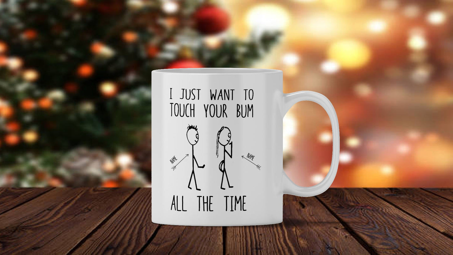 Funny Personalized Mug: Rude Gift for Boyfriend/Girlfriend