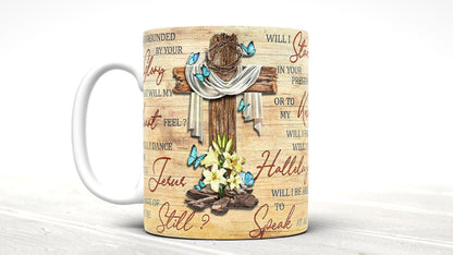 Cross Bible Verse Mug