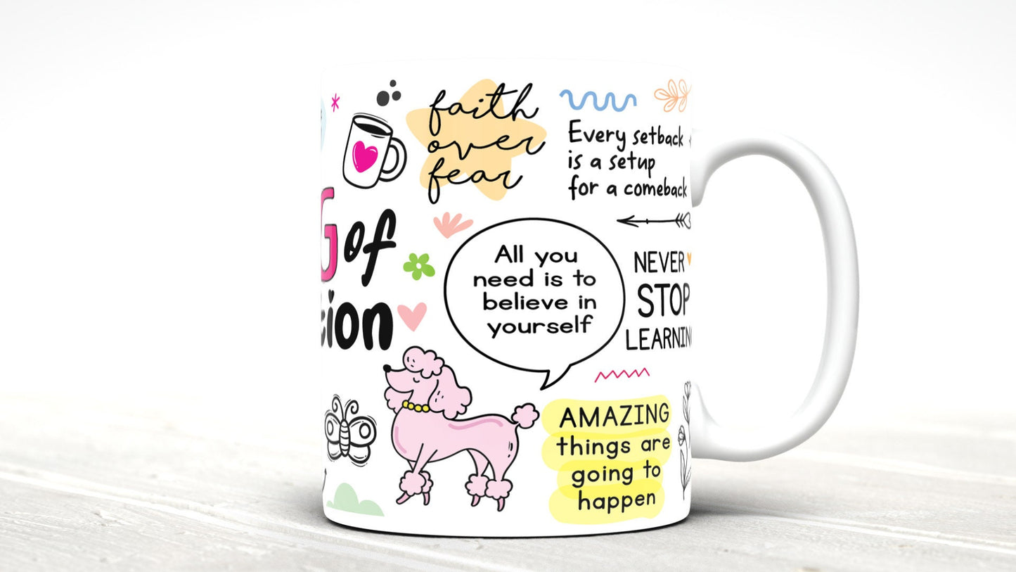 Affirmation Coffee Mug: Motivational Gift for Positivity (11oz)