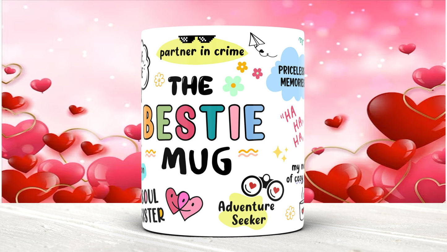 Forget The Boring Chocolates And Predictable Plush Hearts This Valentine'S Day. Show Your Bestie Love With A Mug That Speaks Their Language