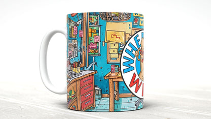 Start Your Day With a Chuckle: "Where's Willy?" Adult Mug (11oz)