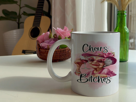 11Oz Mug Coffee Cheers Bitches