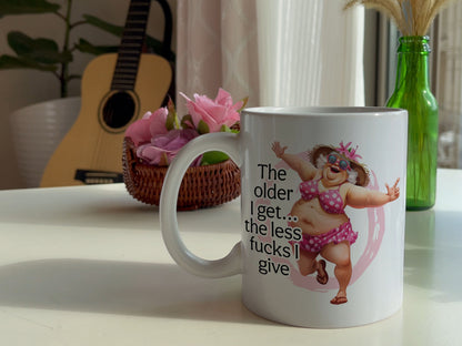Funny Sassy Mug: Mastering the Art of Not Giving a Damn - 11oz