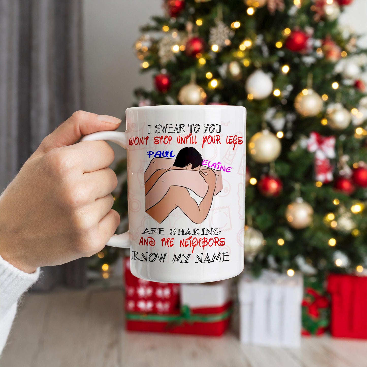 Rude But True Personalized Gift For Couple Mug