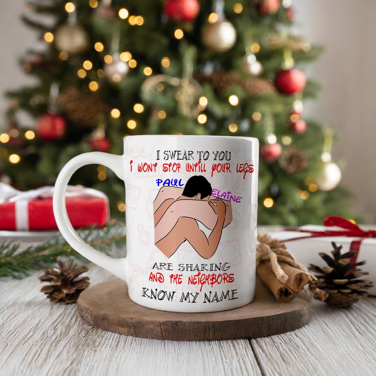 Rude But True Personalized Gift For Couple Mug