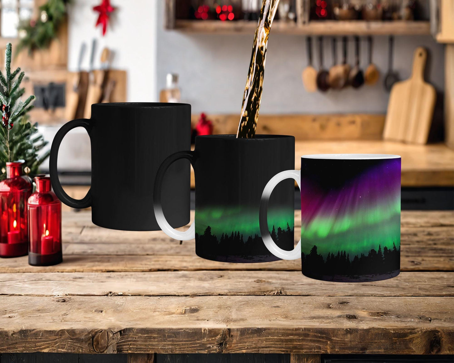 Aurora Borealis Magic Reveal Mug