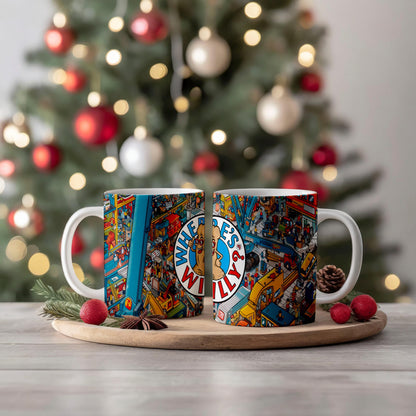 Wheres Willy 11 Oz Mug A Touch Of Fun Coffee Mug Great Office Gift Drink Your Brew In Style Funnymug,Sarcastic Mug,Coffee 4 Desigs