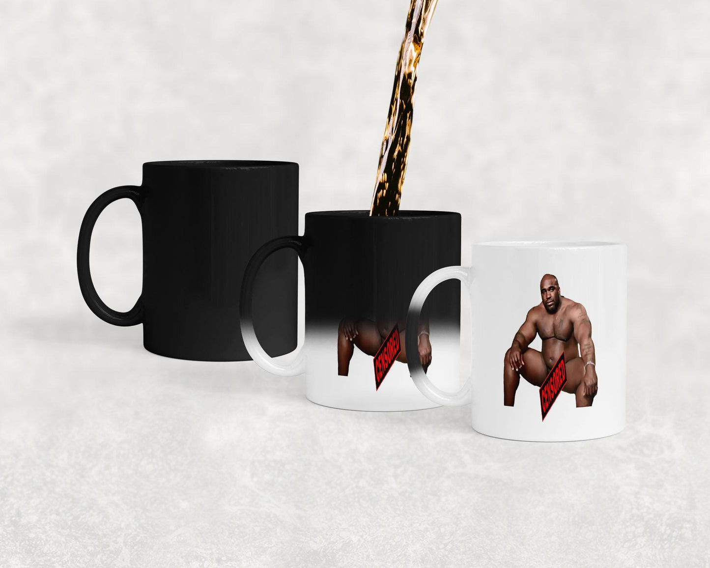 Personalized Barry Wood Heat Changing Mug